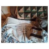 Blanket, 2 covers and bag