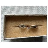 3 Rings marked 14K -One Missing Stone