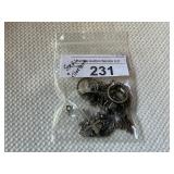Sterling & Silvertone Jewelry