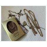Gold Filled Chains & 10K Pendant