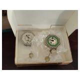 2 small novelty clocks
