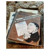 Old Sheet Music  & Books -Poor Condition