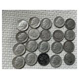 20 Silver Dimes - Pre-1965