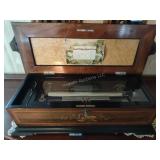 Sublime Harmony Tremolo Zither cylinder music box