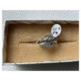 Wedding Set marked 14K - size 6 1/4 or so
