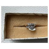 Wedding Set marked 14K  - size 6 1/4