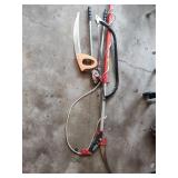 Pole saw, pruner, 2 saws