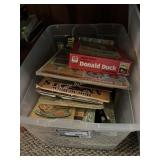 Tote of Childrenï¿½s Books & Misc.