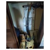 Contents of closet