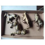 Cast animal banks