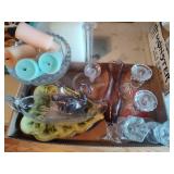 Candle holders, candles and other