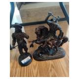 2 cast figures