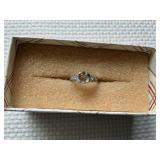 Platinum Ring- 10% Iridium - Missing Stone