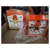Seth Thomas Yosemite Sam Minicube electric clock