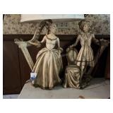 Pair of Lamps - chips