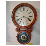 E. Ingraham Co. banjo wall clock
