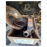 Silverplate bowls and other