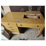 Singer sewing machine table