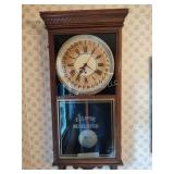 Sessions Clock Co Eclipse Regulator wall clock