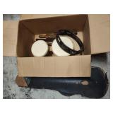 Instruments and violin case (rough shape)