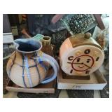 Cookie jar, pitcher, vase and other