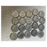 20 Silver Dimes - Pre-1965