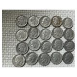 20 Silver Dimes - Pre-1965