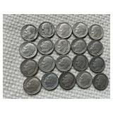 20 Silver Dimes - Pre-1965