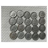 20 Silver Dimes - Pre-1965