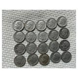 20 Silver Dimes - Pre-1965