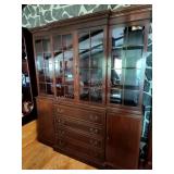 Large china cabinet