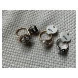 3 Rings marked 10K
