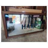 Harp mirror