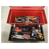 Toolbox with tools