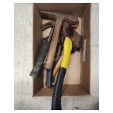 Hammers and hatchet