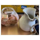 Ceramic Jug & Bottle Caps