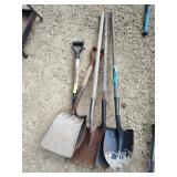 5 shovels