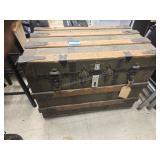 Wood Steamer trunk