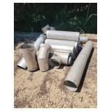 Aeration pipes
