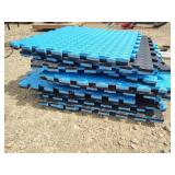 Padded floor tiles