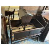 2 Items - Cradle & Sewing Stand
