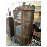 Antique China Closet -72 x 37 x 14'