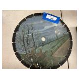 Painted Saw Blade