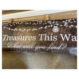 Treasures This Way Large Banner