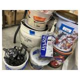 Group wood Post Insulators & Fence Items