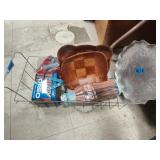Tins, tray and other
