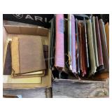 2 Flats Empty Book Bindings