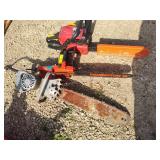 3 chainsaws
