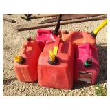 5 gas cans