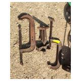 3 clamps